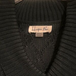 Harper Rose Green  Ribbed Knit Sweater